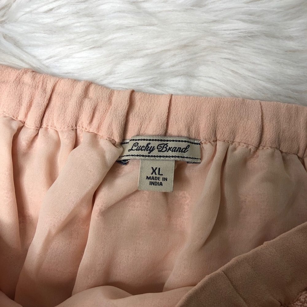 Lucky Brand Mini Blush Pink Skirt - Picture 6 of 6